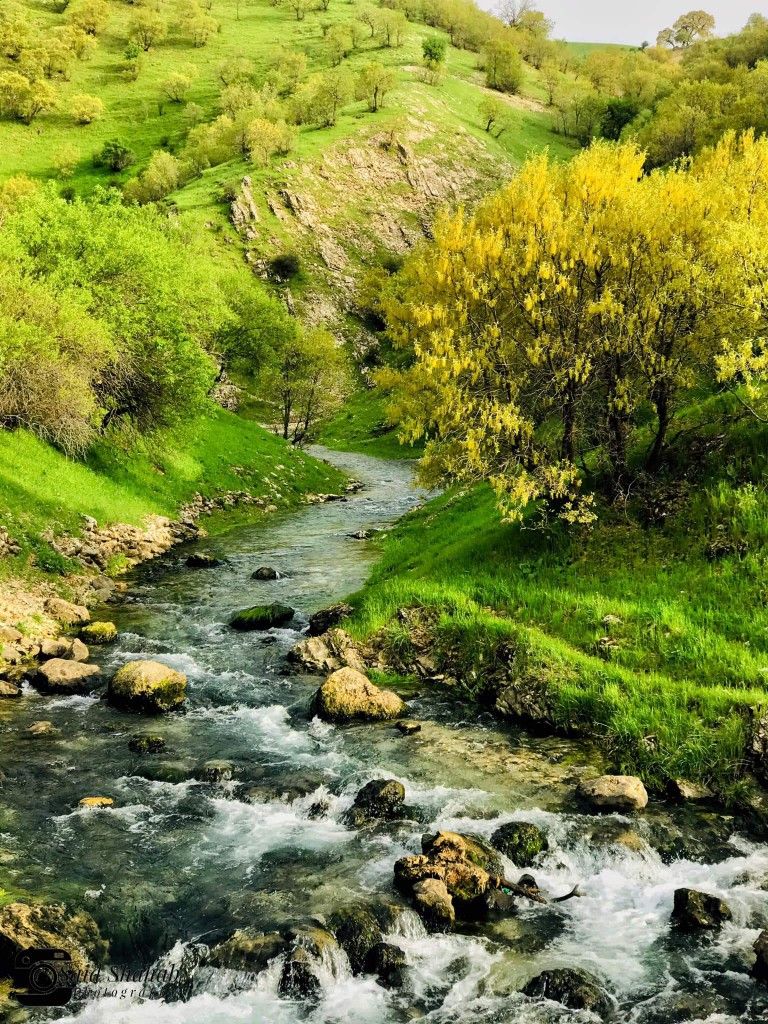 The Greater Zab River runs by the Sawa village north of Erbil (Photo: Goran Sabah Ghafour)